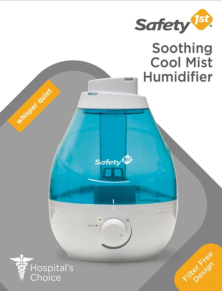 Safety 1st 360 Cool Mist Nursery Humidifier