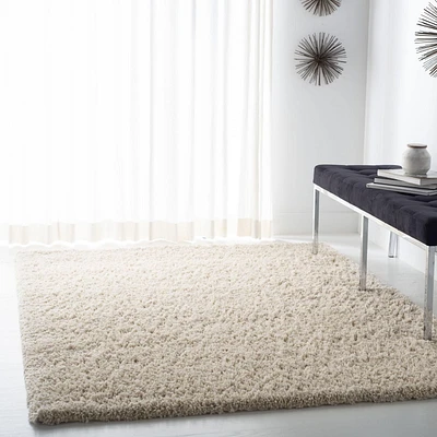 SAFAVIEH Fontana Jamie Solid Plush Shag Area Rug