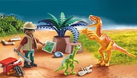 Playmobil Dino Explorer Carry Case 70108 Play Set, Age 4+, 18 pcs