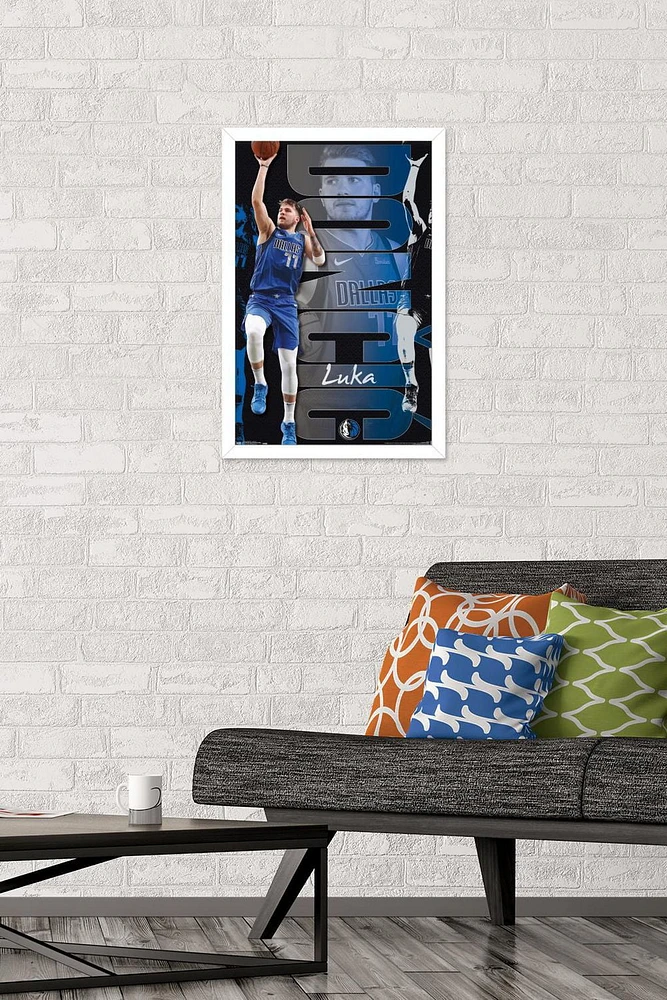 NBA Dallas Mavericks - Luka Doncic 19 Wall Poster, 22.375" x 34"