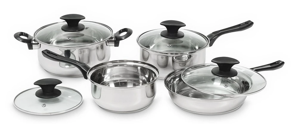 Starbasix 8-Piece Cookware Set