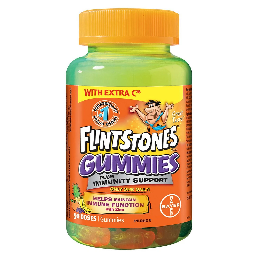 Flintstones plus Immunity Support Multivitamin Gummies