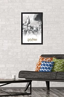 The Wizarding World: Harry Potter - Illustrated Hogwarts Wall Poster