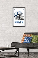 NFL Indianapolis Colts - Drip Helmet 20 Wall Poster