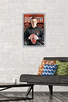 NFL Cincinnati Bengals - Joe Burrow Pose 20 Wall Poster, 14.725" x 22.375" Framed