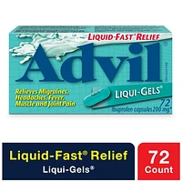 Advil Gels Liquides 72's