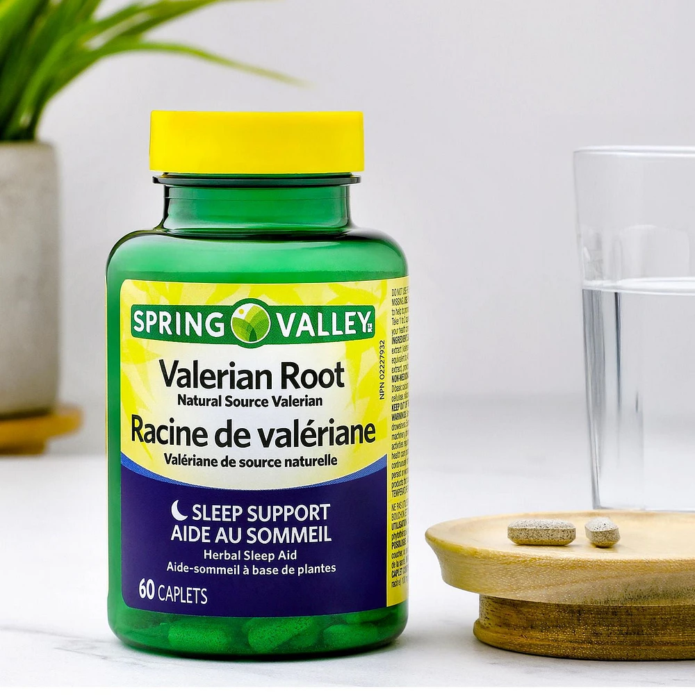 Spring Valley Valerian Root, 60 Caplets