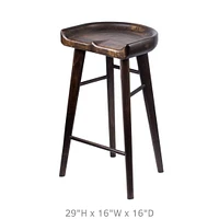 Maple Tractor Bar Stool