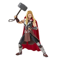 Marvel Legends Series Thor: Love and Thunder Mighty Thor Action Figure 6-inch Collectible Toy, 4 Accessories, 1 Build-A-Figure Part