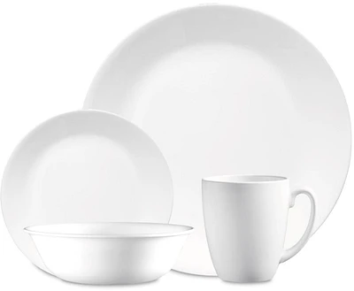 Ensemble de service de table de 16 pièces de CorelleMD Assiettes, bols et tasses