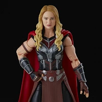 Marvel Legends Series Thor: Love and Thunder Mighty Thor Action Figure 6-inch Collectible Toy, 4 Accessories, 1 Build-A-Figure Part