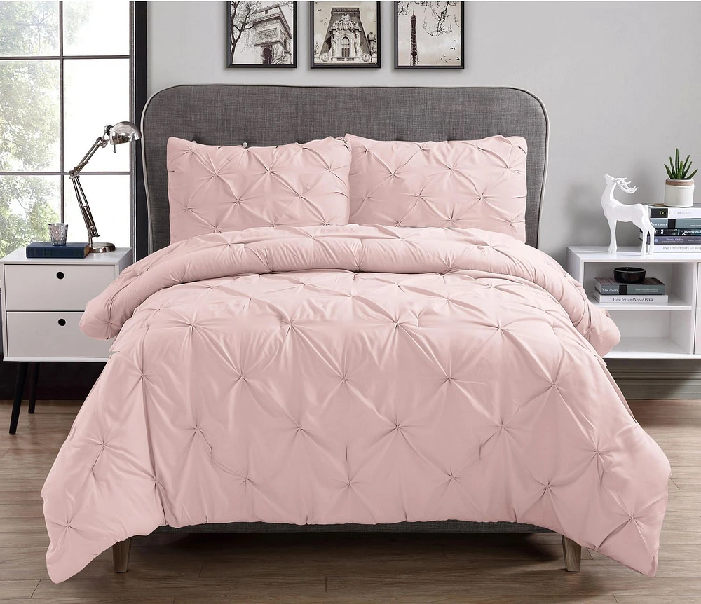 Swift Home Pintuck Comforter Set