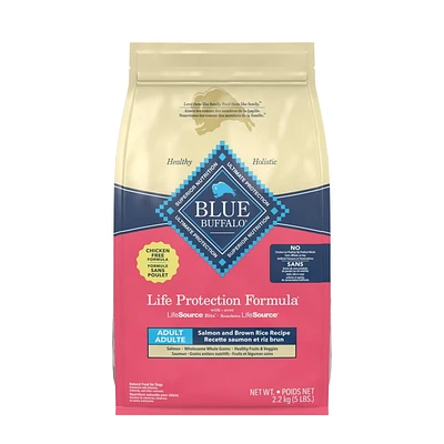 BLUE Life Protection Formula recette saumon et riz brun pour chiens adultes (sans poulet) BLUE LPF Recette saumon et riz brun