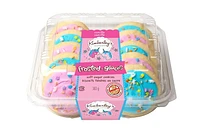 Kimberley’s Bakeshoppe® Vanilla Unicorn Frosted Cookies, 383 g, 10ct, Quantity – 383 g