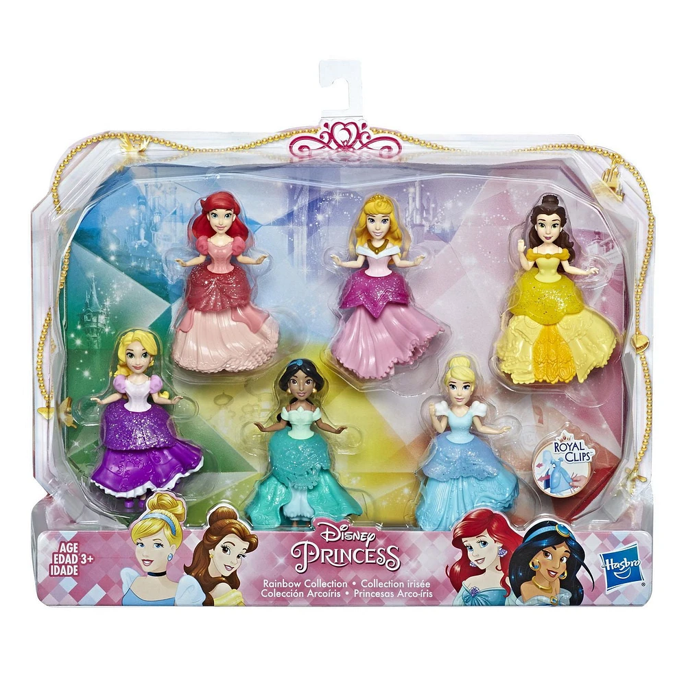 Disney Princess Collectible Dolls, Set of 6