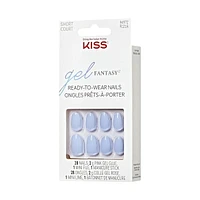 KISS Gel Fantasy - Faux ongles - Jour 1 - Amande - Court - 28 pièces KISS Gel Fantasy