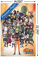 Naruto Shippuden - Group Wall Poster, 22.375" x 34"