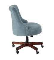 Callum Aqua Office Chair