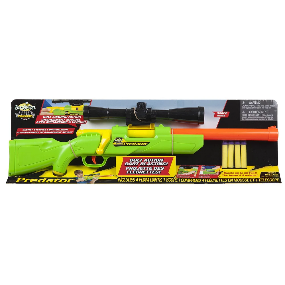 Air Warriors Predatortm Dart Blaster with Scope