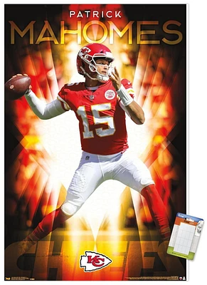 NFL Kansas City Chiefs - Patrick Mahomes II 18 Wall Poster
