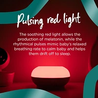 Le Baby Sleep Machine Dreammaker de Tommee Tippee| Bruit Rose, Veilleuse Rouge | Scientifiquement Prouvé, Smart CrySensor