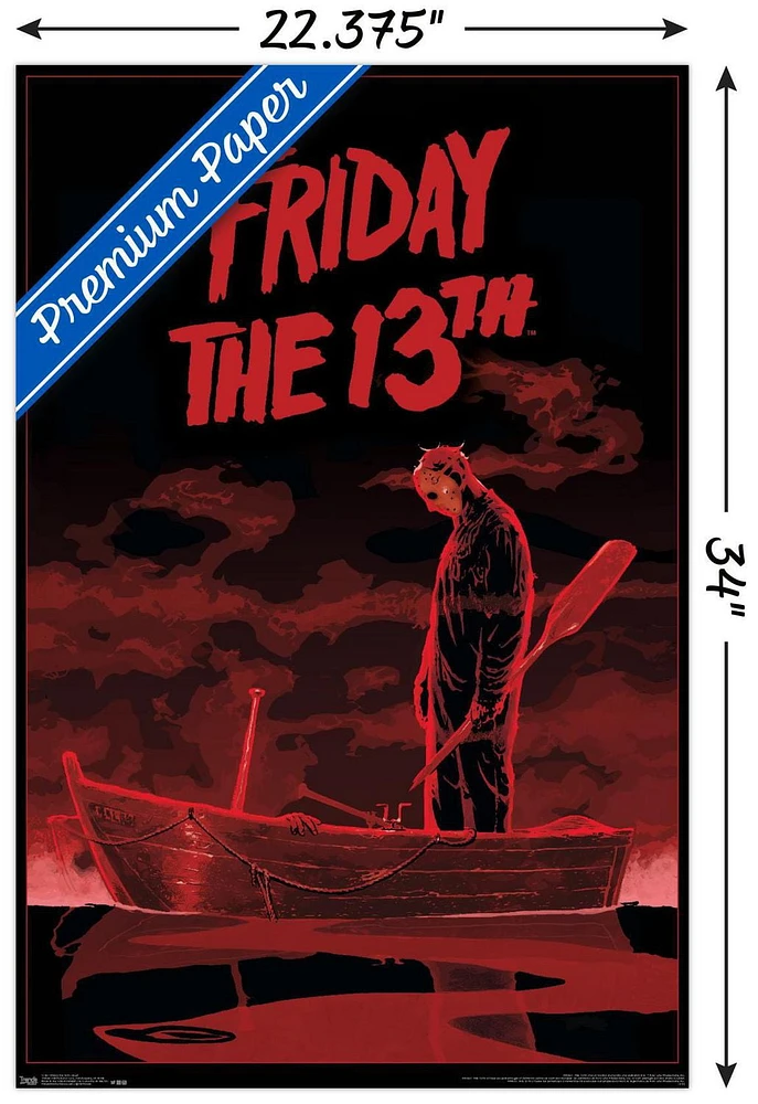 Friday The 13th - Boat Wall Poster