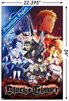 Black Clover - One Sheet Wall Poster, 14.725" x 22.375" Framed