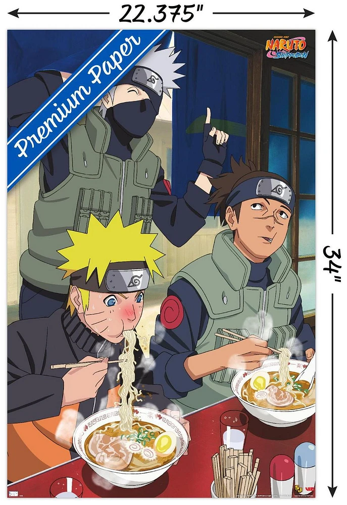 Naruto Shippuden - Food Wall Poster