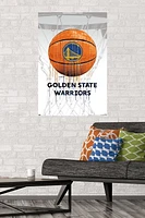 NBA Golden State Warriors - Drip Ball 20 Wall Poster, 22.375" x 34"