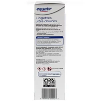 Equate Ultra Soft Lens Wipes, 100 wipes (15 mm x 145 mm each)