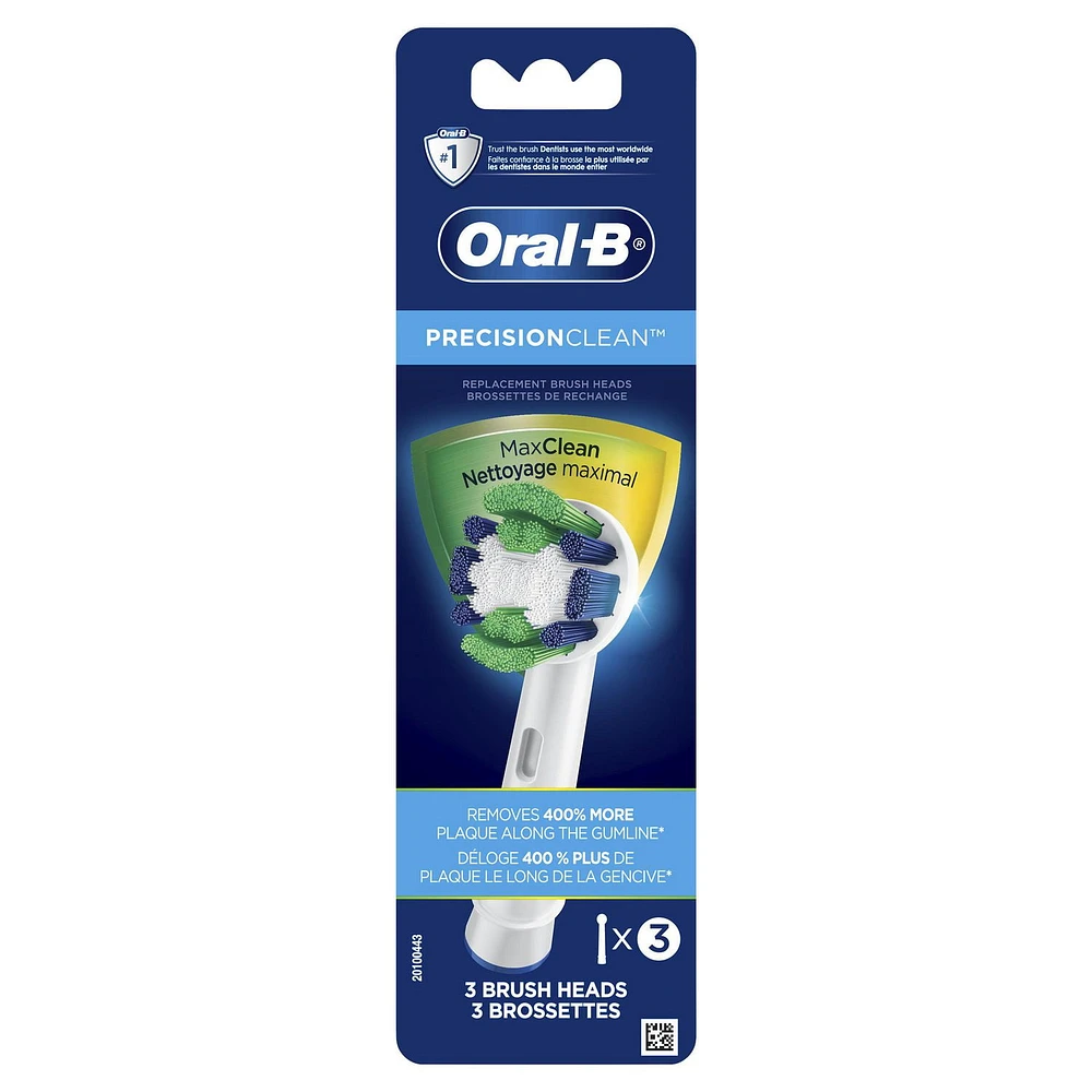 Oral-B PrecisionClean Replacement Brush Heads