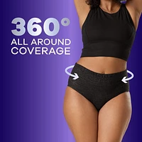 Culottes d’incontinence de nuit pour adultes Always Discreet, pour femmes, protègent jusqu’à 100% contre les fuites urinaires, taille P/M, 14culottes 14CT
