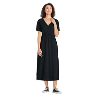 George Women's Wrap Front Midi Dress