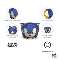 Zak Designs Sonic 15oz Sculpted Mug