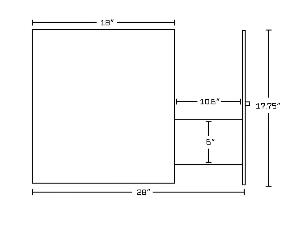 37.25-in. W 18-in. D Modern Wall Mount Plywood-Melamine Vanity Base Set Only In Dawn Grey AI-754