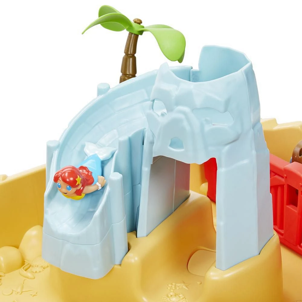 Table d’eau Little Tikes Island Wavemaker avec cinq aires de jeu uniques et accessoires