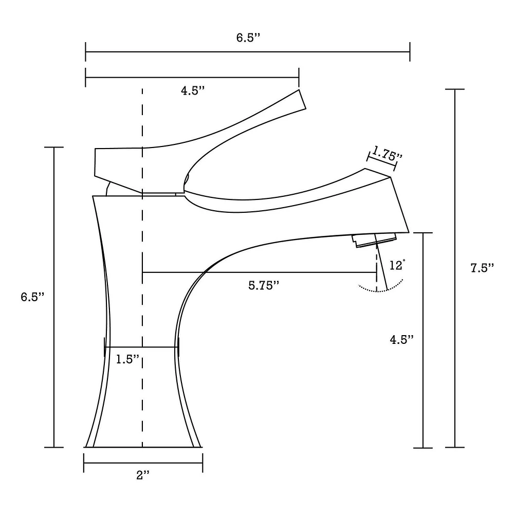 61.5-in. W Wall Mount White Vanity Set For 1 Hole Drilling  AI-8483