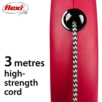 Flexi FUN Extra Small 3m Cord Retractable Dog Leash, 3m/10 ft Retractable