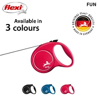 Flexi FUN Extra Small 3m Cord Retractable Dog Leash, 3m/10 ft Retractable