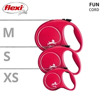 Flexi FUN Extra Small 3m Cord Retractable Dog Leash, 3m/10 ft Retractable