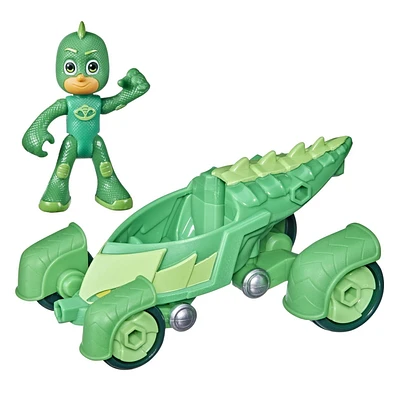 PJ Masks Gekko-Mobile Preschool Toy, Gekko Car with Gekko Action Figure, Ages 3 and up