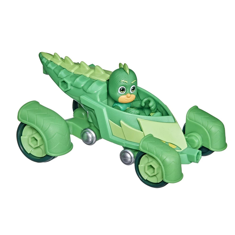 PJ Masks Gekko-Mobile Preschool Toy, Gekko Car with Gekko Action Figure, Ages 3 and up