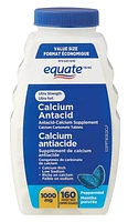 Equate Ultra Strength Calcium Antacid, Peppermint 1000mg