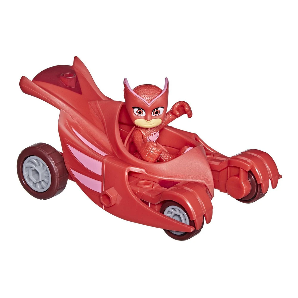 PJ Masks Owl Glider Preschool Toy, Owlette Car with Owlette Action Figure