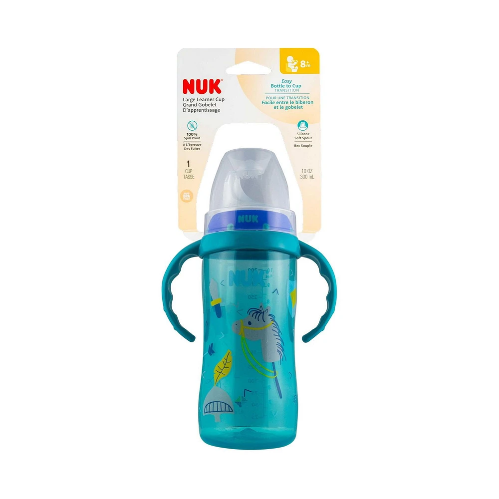 NUK Learner Cup, 10oz, 1 Pack, 9+ Months, Blue