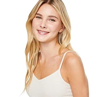 No Boundaries Women's Rib Pajama 2-Piece Set, Sizes XS-XXL