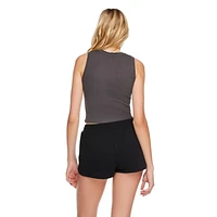 No Boundaries Women's Rib Tank Top