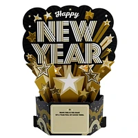 Hallmark Paper Wonder Musical 3D Pop-Up New Year Card (Plays "Auld Lang Syne")