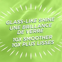 Garnier Fructis Sleek & Shine Glass Hair Water, Sulfate Free 10 Second Treatment, 10x Smoother and Shiny Hair, with Argan Oil and Plant Protein, 180mL, 10x smoother hair in 10 sec.