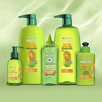 Garnier Fructis Sleek & Shine Glass Hair Water, Sulfate Free 10 Second Treatment, 10x Smoother and Shiny Hair, with Argan Oil and Plant Protein, 180mL, 10x smoother hair in 10 sec.